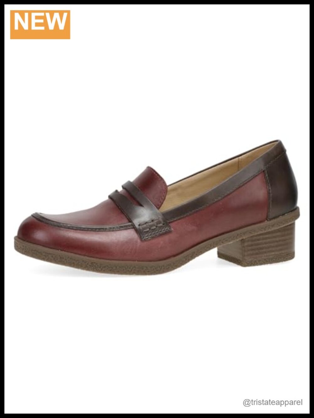 Dansko Danica Heeled Loafer Waterproof Leather Comfort Slip-On Work Shoe